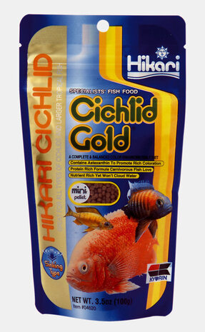 Hikari Cichlid Gold Sinkend Mini 100 Gramm