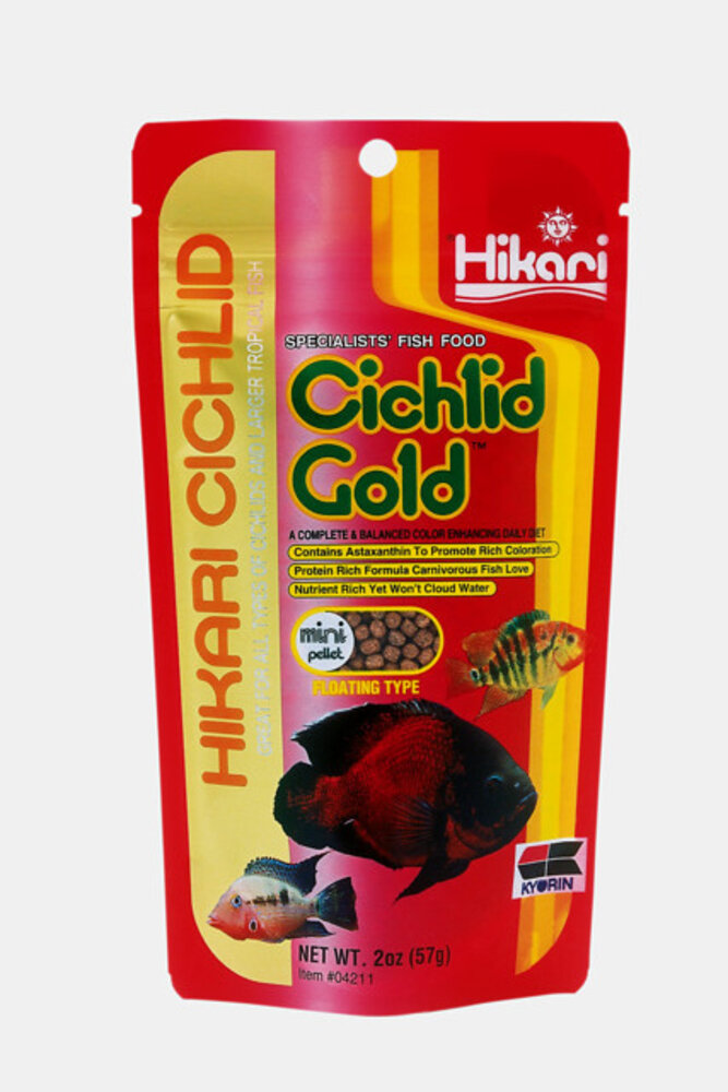 Hikari Cichlid Gold mini 57 Gramm Hikari Cichlid Gold mini 57 Gramm