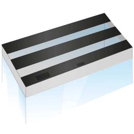 Juwel Klappenset Iv Schwarz 150x50 cm für Rio 400 Juwel Klappenset Iv Schwarz 150x50 cm für Rio 400