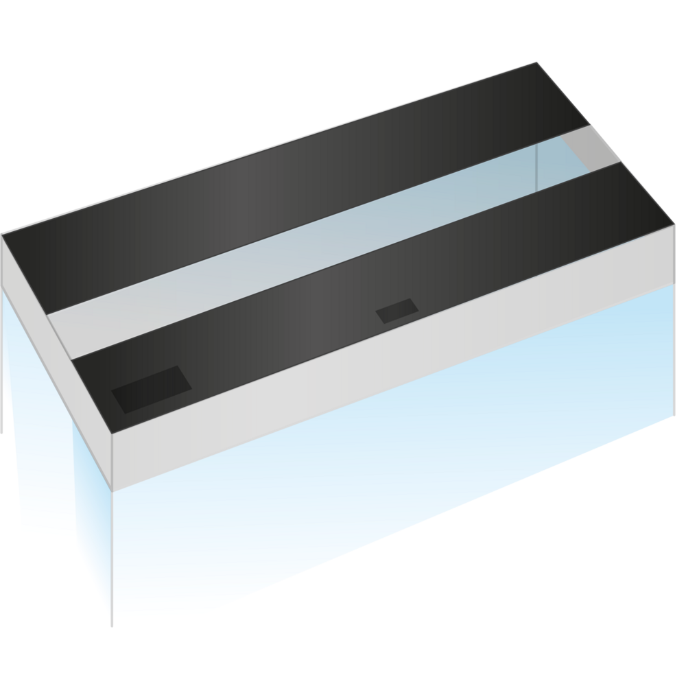 Juwel Klappenset Schwarz 80x35 cm für Rio 125 Juwel Klappenset Schwarz 80x35 cm für Rio 125