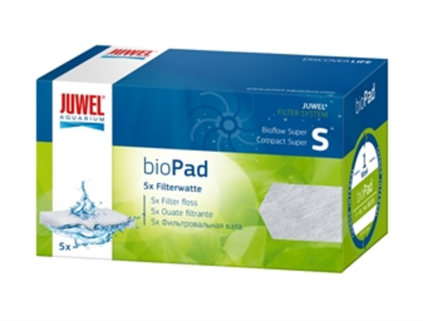 Juwel BioPad S BioFlow Super/Compact Watte Juwel BioPad S BioFlow Super/Compact Watte