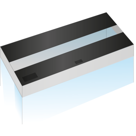 Juwel Klappenset Schwarz für Lido 120