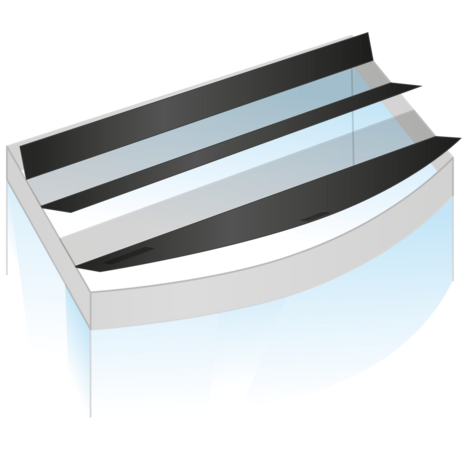 Juwel Klappenset Schwarz für Vision 450 Juwel Klappenset Schwarz für Vision 450