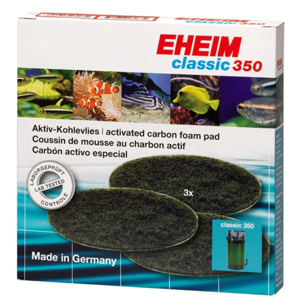 Eheim Aktivkohlefilter-Scheibe Schwarz für Classic 350