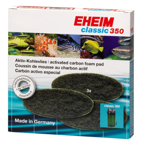 Eheim Aktivkohlefilter-Scheibe Schwarz für Classic 350