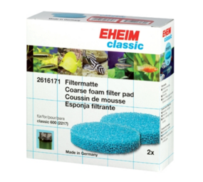 Eheim Filtermat Grob Blau für Classic 600 Eheim Filtermat Grob Blau für Classic 600