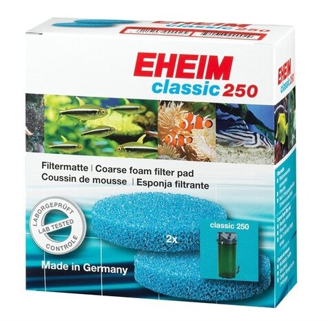 Eheim Filtermat Grob Blau für Classic 250 Eheim Filtermat Grob Blau für Classic 250