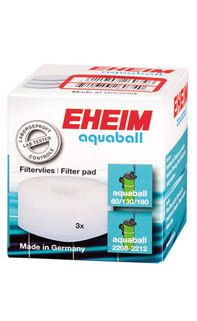 Eheim Filtervlies Watte für Aquaball 60-180 - 3 Stk.