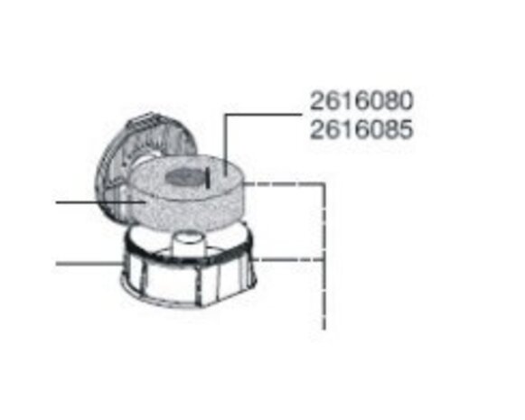 Eheim Filtervlies Watte für Aquaball 60-180 - 3 Stk.