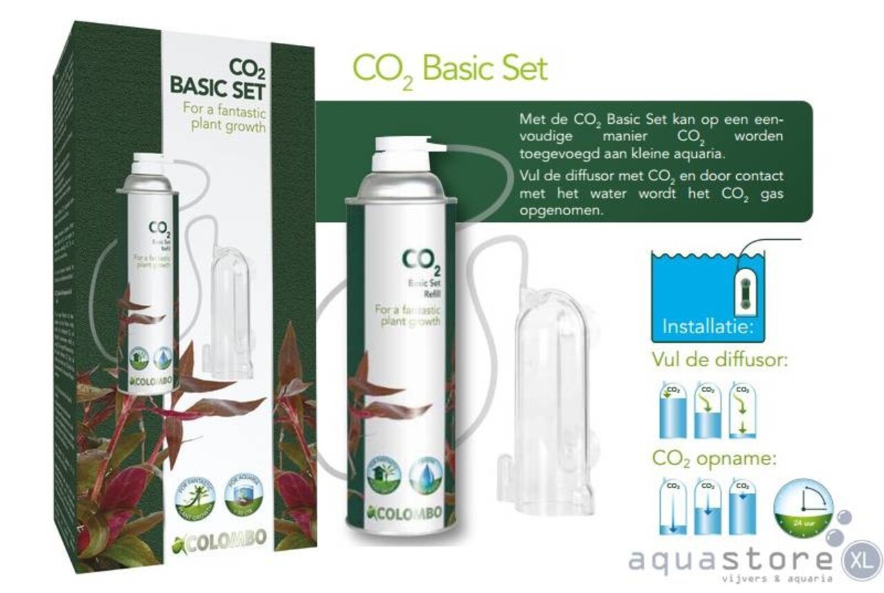 Colombo CO2 Basic Set Nachfüllpack 12g