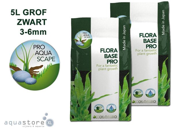 Colombo Flora Base pro grob schwarz 5L