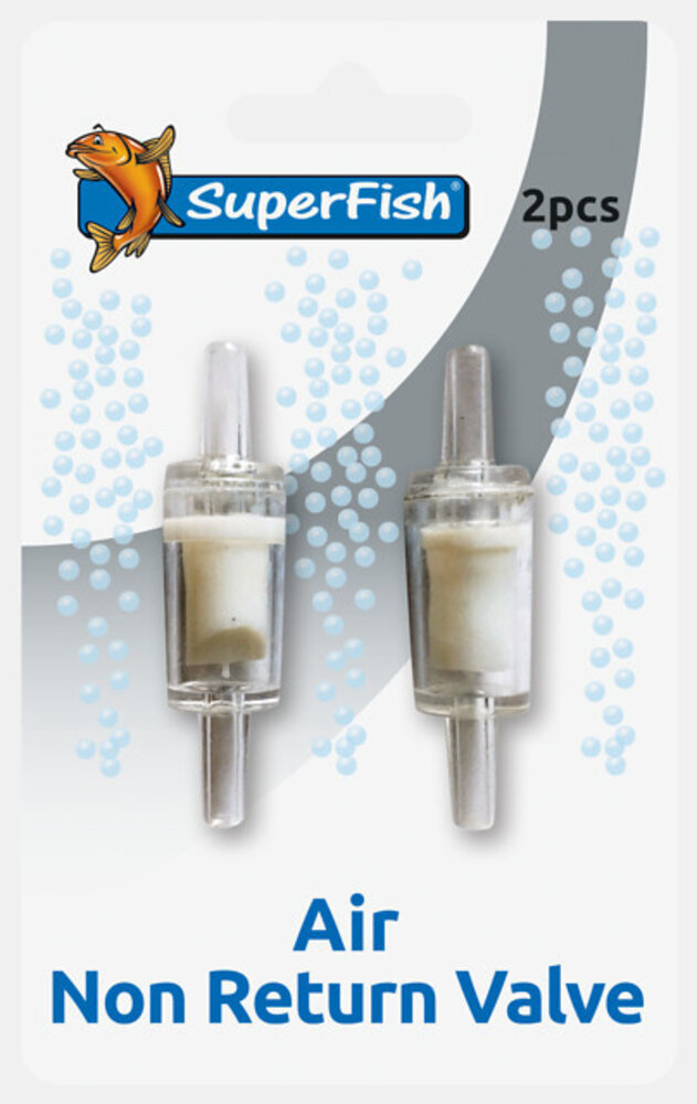 Superfish Rückschlagventil für Luft, Blister 2 St. Superfish Rückschlagventil für Luft, Blister 2 St.