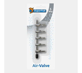 Superfish Edelstahl-Luftventil 5-fach