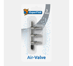 Superfish Edelstahl-Luftventil 3-Wege