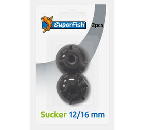 Superfish Saugnapf 12/16 mm Blister 2 Stück Superfish Saugnapf 12/16 mm Blister 2 Stück