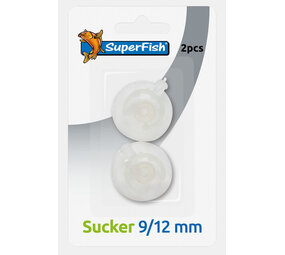 Superfish Saugnapf 9/12 mm Blister 2 Stück