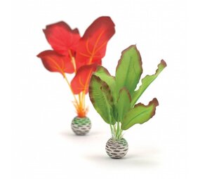 biOrb Seidenpflanze 2x kurz rot/grün