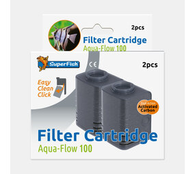 Superfish Aqua-Flow 100 Easy Click Filterkartuschen