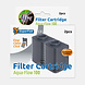 Superfish Aqua-Flow 100 Easy Click Filterkartuschen Superfish Aqua-Flow 100 Easy Click Filterkartuschen