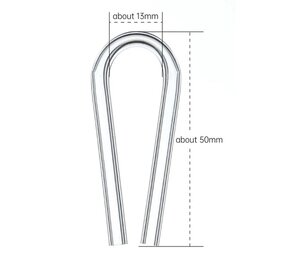 Chihiros Acryl U-Clip 4 Stück 4/6mm bis 12mm Glasstärke Chihiros Acryl U-Clip 4 Stück 4/6mm bis 12mm Glasstärke