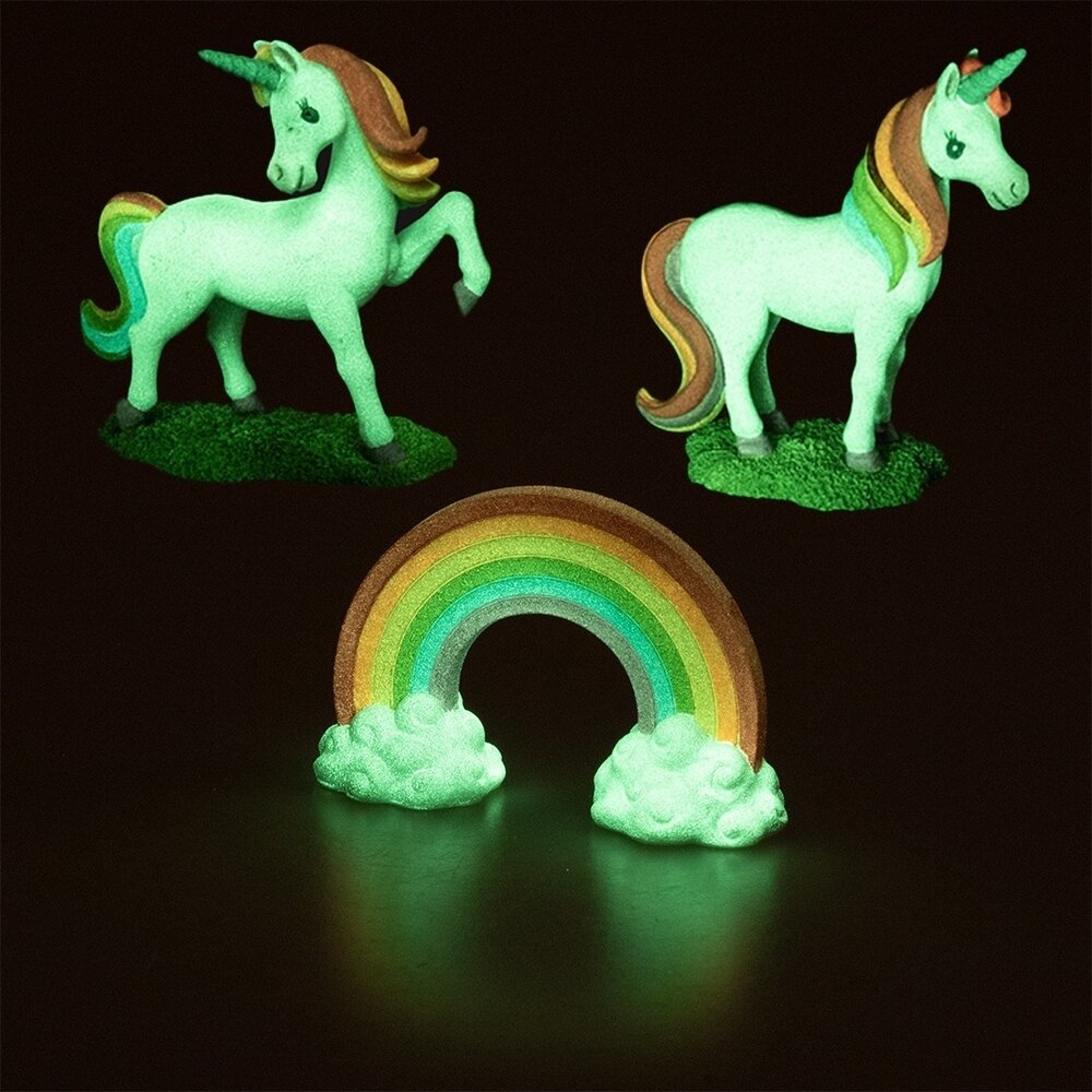 Aqua D'ella Einhornglow-in-the-dark Dekorationsbundle Aqua D'ella Einhornglow-in-the-dark Dekorationsbundle