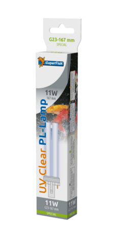 Superfish UV PL Lampe 11W G23-167mm Spezial