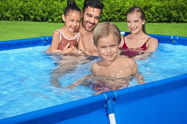 Bestway Schwimmbecken Passaat Rahmen Rechteck 259cm