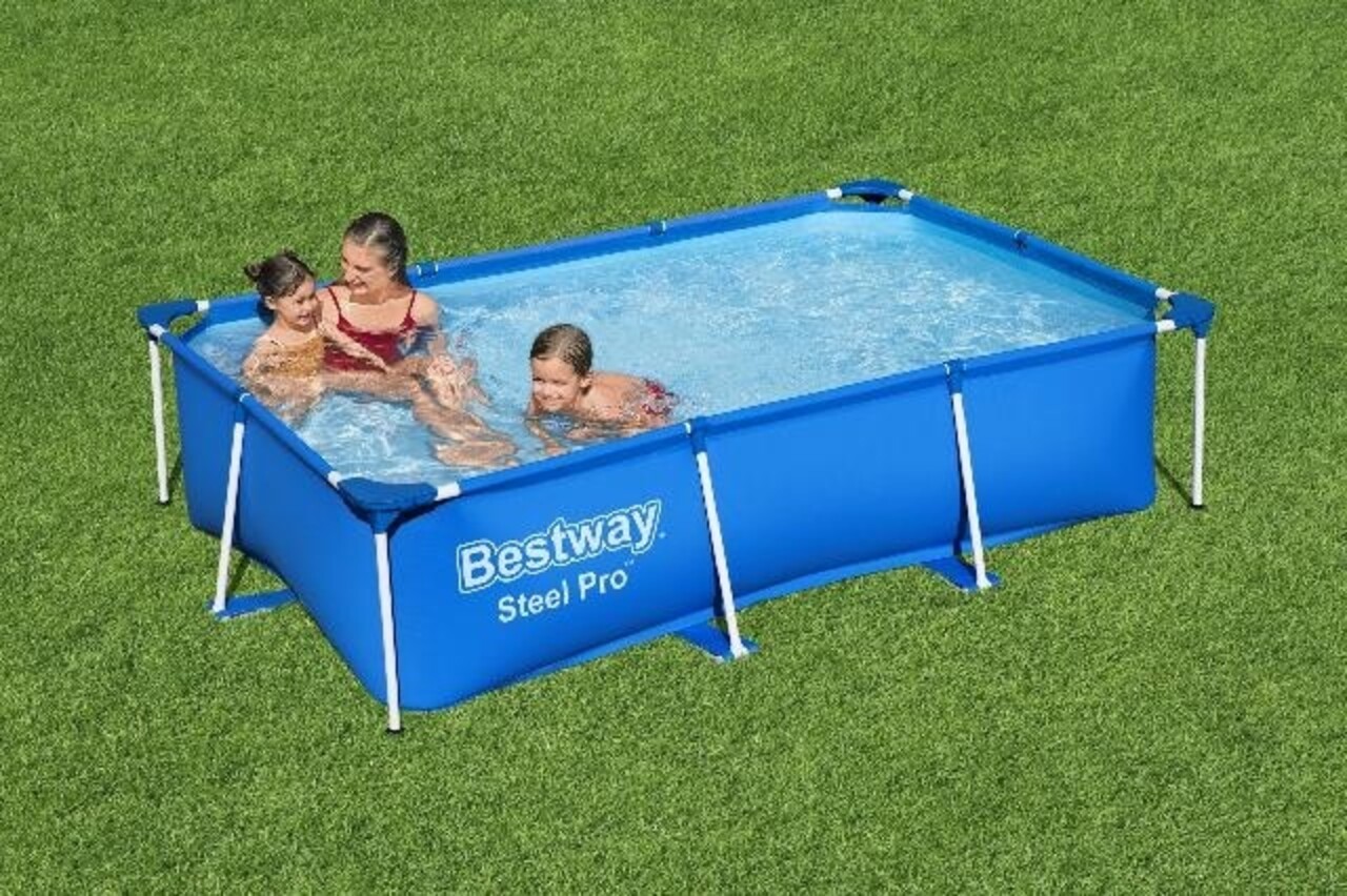 Bestway Schwimmbecken Passaat Rahmen Rechteck 259cm