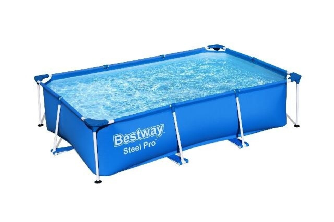 Bestway Schwimmbecken Passaat Rahmen Rechteck 259cm