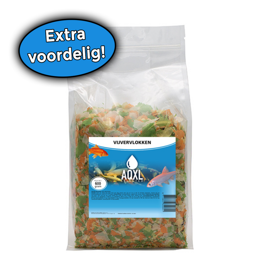 AQXL Selected Teichflocken L 600g