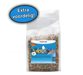 AQXL Selected Teichfutter Sticks Mix L 380g AQXL Selected Teichfutter Sticks Mix L 380g