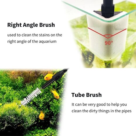 AquastoreXL 6 in 1 Reinigungsset mit Teleskopstiel