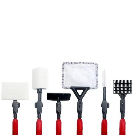 AquastoreXL 6 in 1 Reinigungsset mit Teleskopstiel