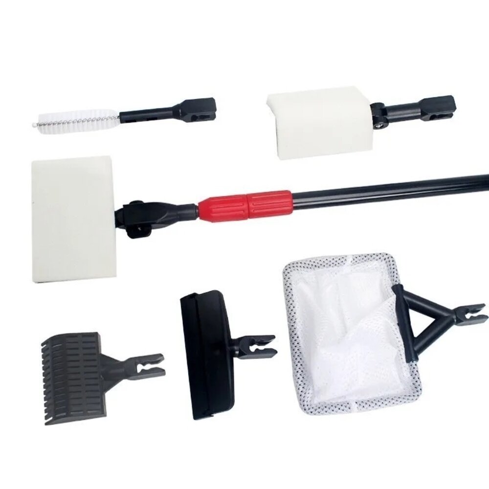 AquastoreXL 6 in 1 Reinigungsset mit Teleskopstiel