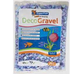 Superfish Deco Kies Luxus Blau 0,9kg