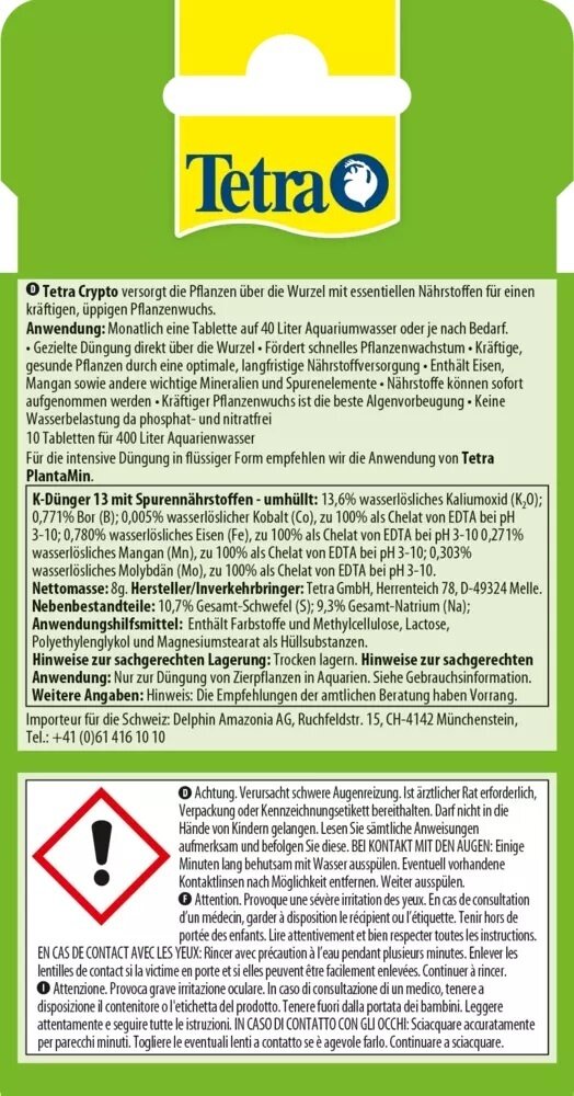 Tetra Crypto 10 Tabletten