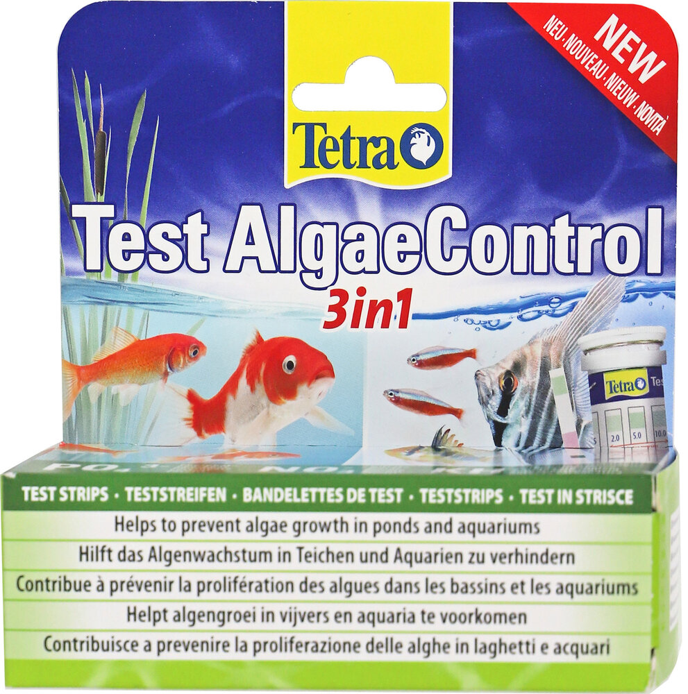 Tetra Test Algea Controll 3in1 Set a 25 Teststreifen