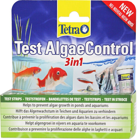 Tetra Test Algea Controll 3in1 Set a 25 Teststreifen