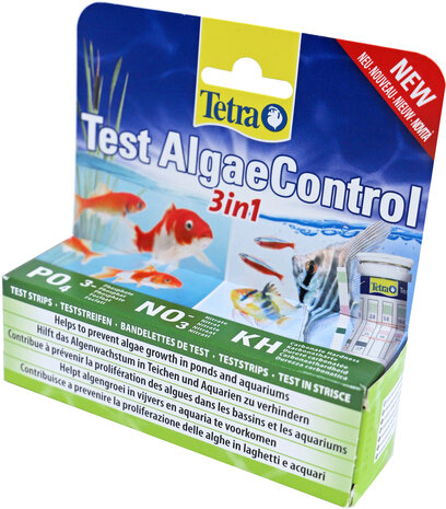Tetra Test Algea Controll 3in1 Set a 25 Teststreifen