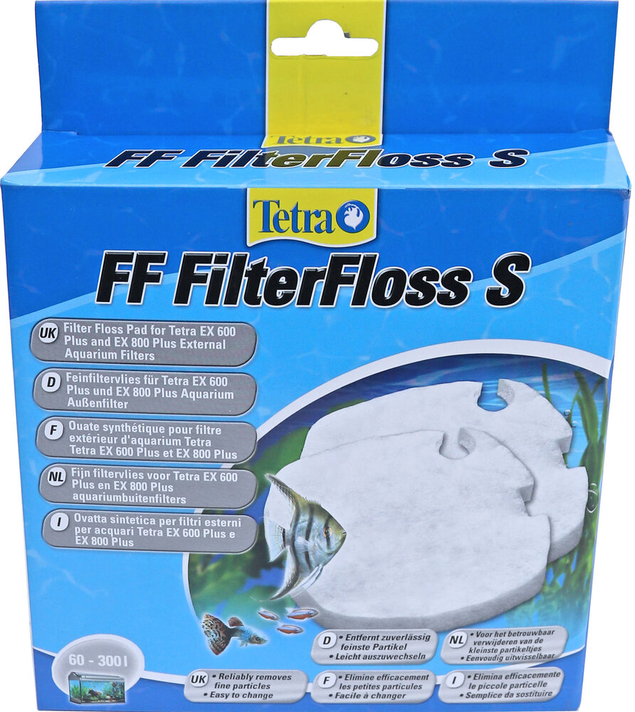 Tetra FF FilterFloss S Pack à 2 Stück Tetra FF FilterFloss S Pack à 2 Stück