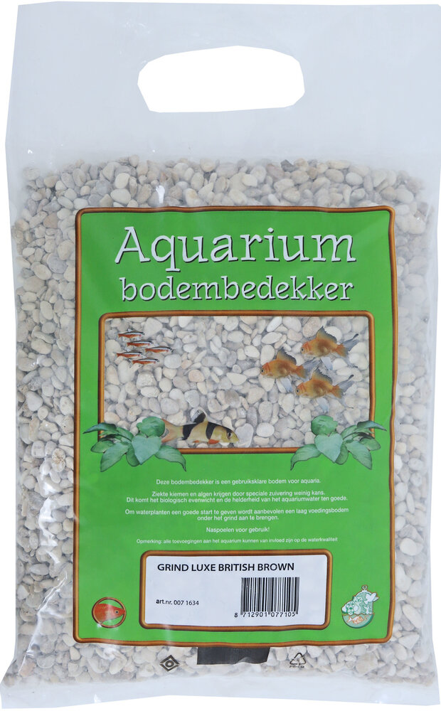 Gebr. de Boon Aquariumkies Luxe British Brown 4KG