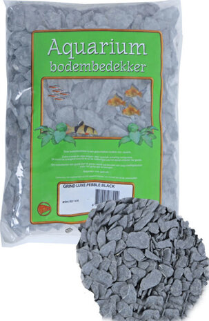 Gebr. de Boon Aquarium Kies Luxe Pebble Schwarz 4KG Gebr. de Boon Aquarium Kies Luxe Pebble Schwarz 4KG