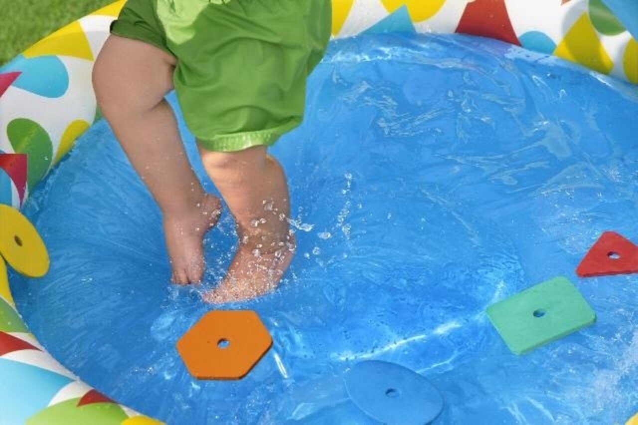 Bestway Babybad oval splash & learn 120