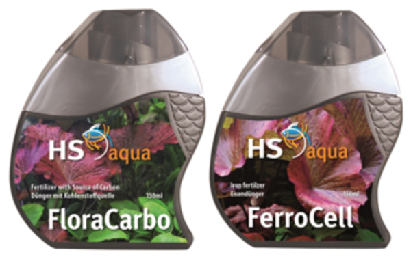 HS Aqua Plantcare Carbo Set - Flora Carbo/Ferrocell 150 ml