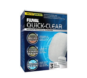 Fluval Filtervlies x3 106/07 & 206/07