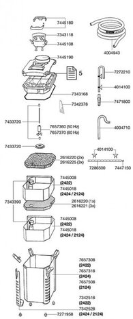 Eheim Adapterbügel für 2222/2224/2422/2424