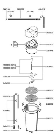 Eheim Classic 600 Außenfilter ohne Filtermedien