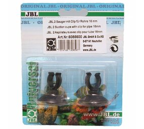 JBL Saugnapf mit Klemme 16mm 2 Stück