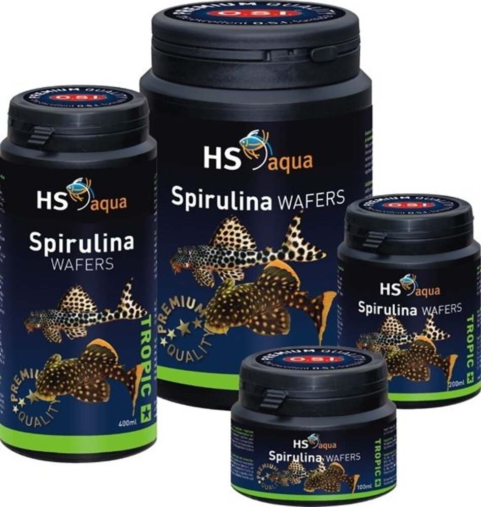 HS Aqua / O.S.I. Spirulina Wafers