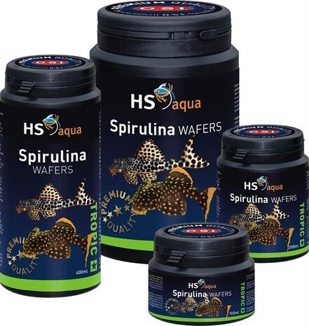 HS Aqua / O.S.I. Spirulina Wafers